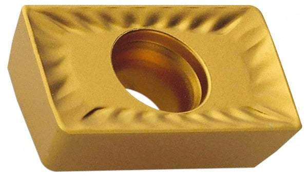 Ingersoll Cutting Tools - APKT160416 HS Grade IN1030 Carbide Milling Insert - TiCN Finish, 0.224" Thick, 1/16" Corner Radius - Eagle Tool & Supply