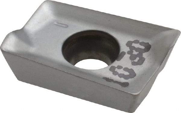 Ingersoll Cutting Tools - APKT120304 HS Grade IN1030 Carbide Milling Insert - TiCN Finish, 0.145" Thick, 0.015" Corner Radius - Eagle Tool & Supply