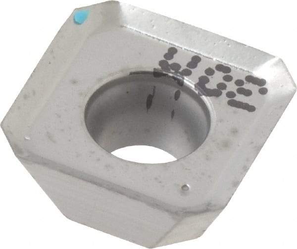 Ingersoll Cutting Tools - SECT09T3 P Grade IN30M Carbide Milling Insert - Uncoated, 0.165" Thick, 0.378" Inscribed Circle, 0.015" Corner Radius - Eagle Tool & Supply