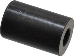 Gibraltar - 1" OAL, 5/8" OD, Heat Treated Steel, Counterbored Rest Button - Black Oxide Coating - Eagle Tool & Supply
