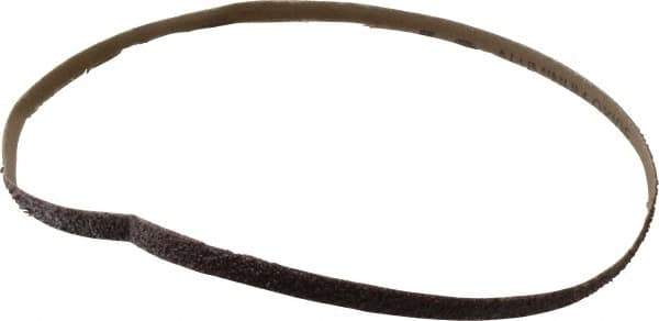 Tru-Maxx - 1/4" Wide x 18" OAL, 40 Grit, Aluminum Oxide Abrasive Belt - Aluminum Oxide, Coarse, Coated - Eagle Tool & Supply