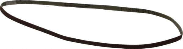 Tru-Maxx - 1/4" Wide x 24" OAL, 120 Grit, Aluminum Oxide Abrasive Belt - Aluminum Oxide, Fine, Coated - Eagle Tool & Supply