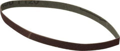 Tru-Maxx - 3/8" Wide x 13" OAL, 120 Grit, Aluminum Oxide Abrasive Belt - Aluminum Oxide, Fine, Coated - Eagle Tool & Supply