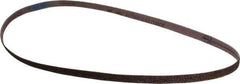 Tru-Maxx - 3/8" Wide x 24" OAL, 40 Grit, Aluminum Oxide Abrasive Belt - Aluminum Oxide, Coarse, Coated - Eagle Tool & Supply