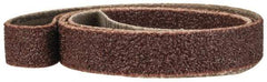 Tru-Maxx - 3/8" Wide x 24" OAL, 80 Grit, Aluminum Oxide Abrasive Belt - Aluminum Oxide, Medium, Coated - Eagle Tool & Supply