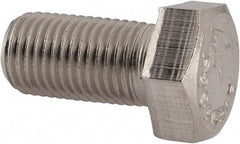 Value Collection - 3/8-24 UNF, 3/4" Length Under Head Hex Head Cap Screw - Fully Threaded, Grade 316 Stainless Steel, Uncoated, 9/16" Hex - Eagle Tool & Supply