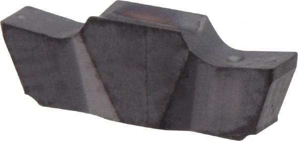 Iscar - 178015GEPI Grade IC908, 1.78mm Cutting Width Carbide Grooving Insert - 2.5mm Max Depth of Cut, Neutral, 0.15mm Corner Radius, TiAlN Finish - Eagle Tool & Supply