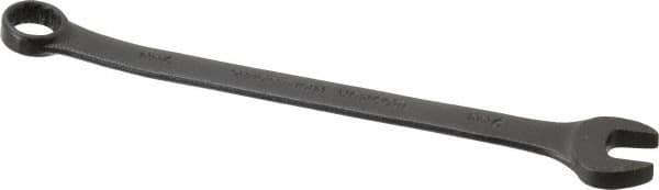 Proto - 9mm 12 Point Offset Combination Wrench - 15° Offset Angle, 5-21/32" OAL, Steel, Black Finish - Eagle Tool & Supply