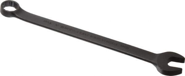 Proto - 16mm 12 Point Combination Wrench - 15° Offset Angle, 9-13/32" OAL, Steel, Black Finish - Eagle Tool & Supply