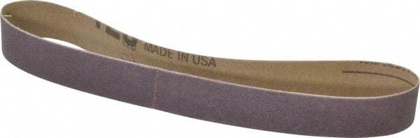 Tru-Maxx - 3/4" Wide x 18" OAL, 120 Grit, Aluminum Oxide Abrasive Belt - Aluminum Oxide, Fine, Coated - Eagle Tool & Supply