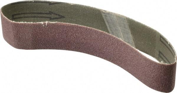 Tru-Maxx - 1" Wide x 12" OAL, 120 Grit, Aluminum Oxide Abrasive Belt - Aluminum Oxide, Fine, Coated - Eagle Tool & Supply