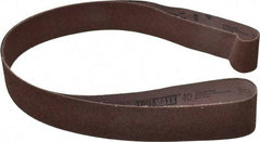 Tru-Maxx - 2" Wide x 72" OAL, 40 Grit, Aluminum Oxide Abrasive Belt - Aluminum Oxide, Coarse, Coated - Eagle Tool & Supply