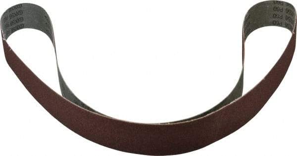 Tru-Maxx - 2" Wide x 72" OAL, 60 Grit, Aluminum Oxide Abrasive Belt - Aluminum Oxide, Medium, Coated - Eagle Tool & Supply