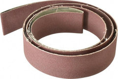 Tru-Maxx - 2" Wide x 132" OAL, 120 Grit, Aluminum Oxide Abrasive Belt - Aluminum Oxide, Fine, Coated - Eagle Tool & Supply