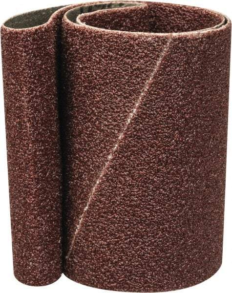 Tru-Maxx - 3" Wide x 18" OAL, 60 Grit, Aluminum Oxide Abrasive Belt - Aluminum Oxide, Medium, Coated - Eagle Tool & Supply