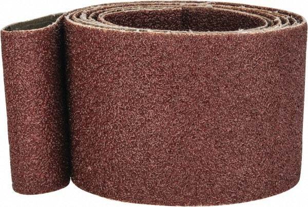 Tru-Maxx - 3" Wide x 132" OAL, 40 Grit, Aluminum Oxide Abrasive Belt - Aluminum Oxide, Coarse, Coated - Eagle Tool & Supply