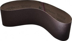 Tru-Maxx - 4" Wide x 36" OAL, 80 Grit, Aluminum Oxide Abrasive Belt - Aluminum Oxide, Medium, Coated - Eagle Tool & Supply