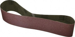 Tru-Maxx - 4" Wide x 48" OAL, 80 Grit, Aluminum Oxide Abrasive Belt - Aluminum Oxide, Medium, Coated - Eagle Tool & Supply