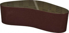 Tru-Maxx - 6" Wide x 48" OAL, 120 Grit, Aluminum Oxide Abrasive Belt - Aluminum Oxide, Fine, Coated - Eagle Tool & Supply