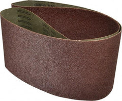 Tru-Maxx - 6" Wide x 54" OAL, 40 Grit, Aluminum Oxide Abrasive Belt - Aluminum Oxide, Coarse, Coated - Eagle Tool & Supply