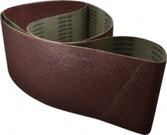 Tru-Maxx - 8" Wide x 107" OAL, 40 Grit, Aluminum Oxide Abrasive Belt - Aluminum Oxide, Coarse, Coated - Eagle Tool & Supply