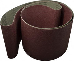 Tru-Maxx - 8" Wide x 107" OAL, 80 Grit, Aluminum Oxide Abrasive Belt - Aluminum Oxide, Medium, Coated - Eagle Tool & Supply