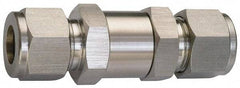 Ham-Let - 3/8" Stainless Steel Check Valve - Inline, Comp x Comp, 3,000 WOG - Eagle Tool & Supply