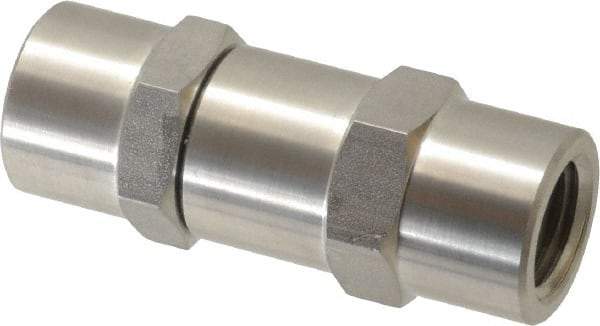 Ham-Let - 1/4" Stainless Steel Check Valve - Inline, FNPT x FNPT, 3,000 WOG - Eagle Tool & Supply