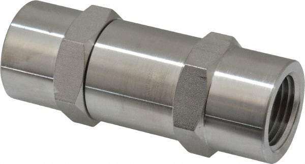 Ham-Let - 1/2" Stainless Steel Check Valve - Inline, FNPT x FNPT, 3,000 WOG - Eagle Tool & Supply
