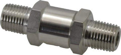 Ham-Let - 1/4" Stainless Steel Check Valve - Inline, MNPT x MNPT, 3,000 WOG - Eagle Tool & Supply