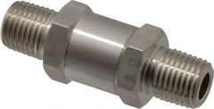 Ham-Let - 1/4" Stainless Steel Check Valve - Inline, MNPT x MNPT, 3,000 WOG - Eagle Tool & Supply
