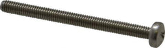 Value Collection - M3x0.50 Metric Coarse, 35mm Length Under Head Phillips Drive Machine Screw - Pan Head, Grade 18-8 & A2 Stainless Steel, Uncoated, Without Washer - Eagle Tool & Supply