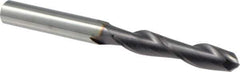Niagara Cutter - 3/8" Diam, 2" LOC, 2 Flute Solid Carbide Ball End Mill - TiAlN Finish, Single End, 4" OAL, 3/8" Shank Diam, Spiral Flute - Eagle Tool & Supply