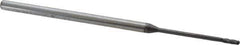Niagara Cutter - 1/16" Diam, 3/16" LOC, 4 Flute Solid Carbide Ball End Mill - Diamond Finish, Single End, 3" OAL, 1/8" Shank Diam, Spiral Flute - Eagle Tool & Supply