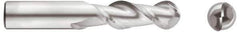 Niagara Cutter - 3/4" Diam, 1-5/8" LOC, 2 Flute Solid Carbide Ball End Mill - Uncoated, Single End, 4" OAL, 3/4" Shank Diam, Spiral Flute - Eagle Tool & Supply