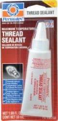 Permatex - 50 mL Tube, White, Paste High Strength Threadlocker - Series 567 - Eagle Tool & Supply