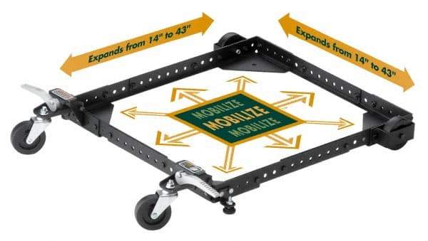 HTC - Universal Machine Bases & Accessories Product Type: Mobile Machine Base Maximum Length (Inch): 43 - Eagle Tool & Supply