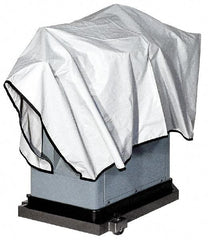 HTC - 112" Long x 72" Wide Tarp & Dust Cover - Gray - Eagle Tool & Supply