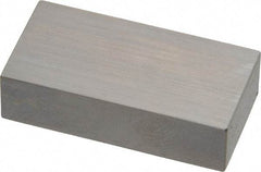 Mitutoyo - 0.7" Rectangular Steel Gage Block - Accuracy Grade 0, Includes Certificate of Inspection - Eagle Tool & Supply