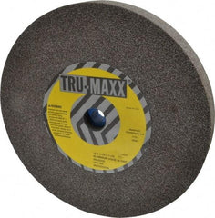 Tru-Maxx - 46 Grit Aluminum Oxide Bench & Pedestal Grinding Wheel - 12" Diam x 1-1/4" Hole x 1-1/2" Thick, 2705 Max RPM, P Hardness, Coarse Grade , Vitrified Bond - Eagle Tool & Supply