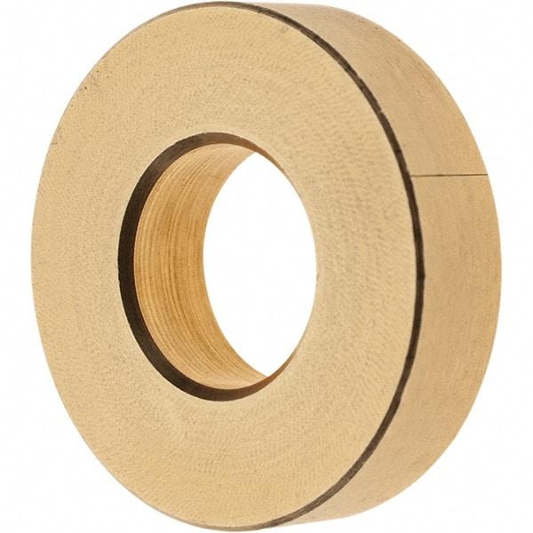 Gibraltar - 1" Screw, Brass Standard Flat Washer - 1-1/32" ID x 2" OD, 3/16" Thick, Plain Finish - Eagle Tool & Supply