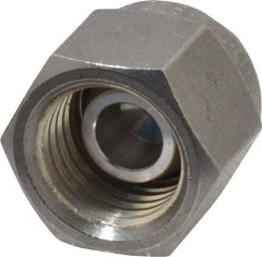 Ham-Let - 1/4" OD, Grade 316Stainless Steel Plug - Comp Ends - Eagle Tool & Supply