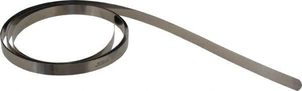 SPI - 0.04mm Thick x 10 Ft. Long x 1/2 Inch Wide, Feeler Stock Roll - High Carbon Steel - Eagle Tool & Supply