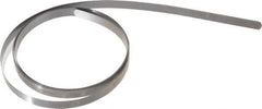 SPI - 0.06mm Thick x 10 Ft. Long x 1/2 Inch Wide, Feeler Stock Roll - High Carbon Steel - Eagle Tool & Supply