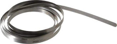 SPI - 0.07mm Thick x 10 Ft. Long x 1/2 Inch Wide, Feeler Stock Roll - High Carbon Steel - Eagle Tool & Supply
