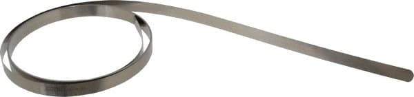 SPI - 0.08mm Thick x 10 Ft. Long x 1/2 Inch Wide, Feeler Stock Roll - High Carbon Steel - Eagle Tool & Supply