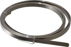 SPI - 0.8mm Thick x 25 Ft. Long x 1/2 Inch Wide, Feeler Stock Roll - High Carbon Steel - Eagle Tool & Supply