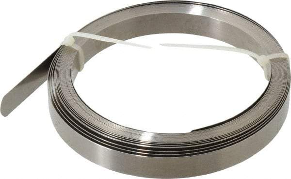SPI - 0.014 Inch Thick x 25 Ft. Long x 1/2 Inch Wide, Feeler Stock Roll - High Carbon Steel - Eagle Tool & Supply