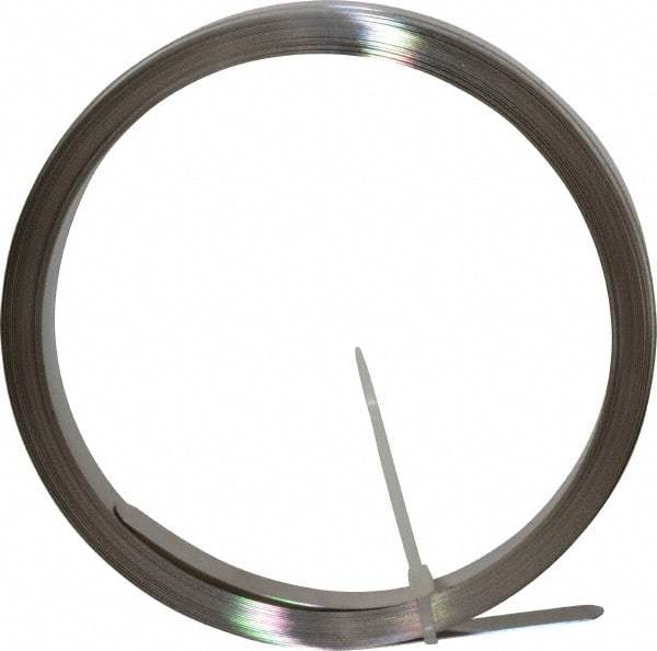 SPI - 0.015 Inch Thick x 25 Ft. Long x 1/2 Inch Wide, Feeler Stock Roll - High Carbon Steel - Eagle Tool & Supply