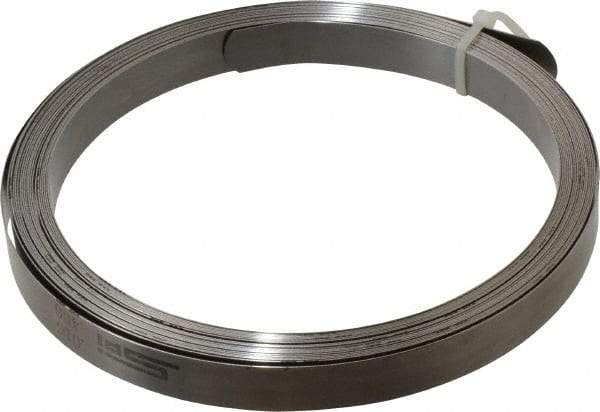 SPI - 0.016 Inch Thick x 25 Ft. Long x 1/2 Inch Wide, Feeler Stock Roll - High Carbon Steel - Eagle Tool & Supply